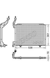 Condensatore, Climatizzatore DENSO