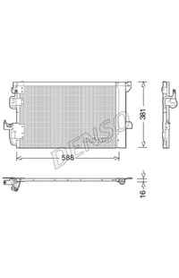 Condensatore, Climatizzatore DENSO