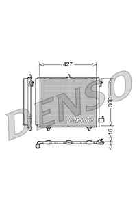 Condensatore, Climatizzatore DENSO 66-DCN21009