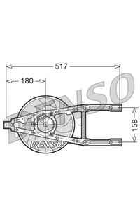 Ventola, Raffreddamento motore DENSO
