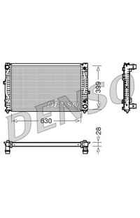 Radiatore, Raffreddamento motore DENSO 66-DRM02031