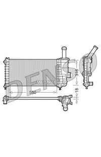 Radiatore, Raffreddamento motore DENSO