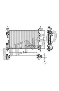 Radiatore, Raffreddamento motore DENSO