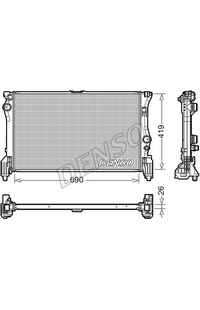 Radiatore, Raffreddamento motore DENSO