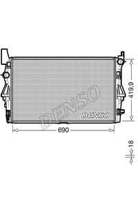 Radiatore, Raffreddamento motore DENSO