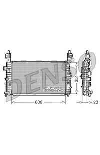 Radiatore, Raffreddamento motore DENSO 66-DRM20093