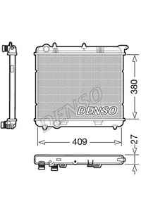 Radiatore, Raffreddamento motore DENSO