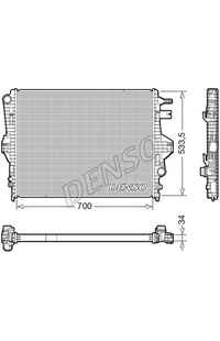 Radiatore, Raffreddamento motore DENSO