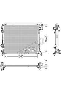 Radiatore, Raffreddamento motore DENSO