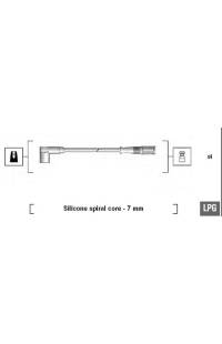Set di cavi di accensione magneti marelli