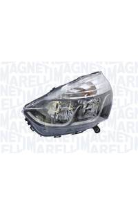 FARO SX H7-H1 C/MOTOR ELETT RENAULT CLIO 11/12> C/PROFILI CROM magneti marelli
