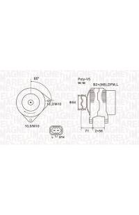 Alternatore magneti marelli Alternatore magneti marelli