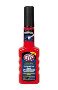 STP Pulitore iniettori benzina  alto chilometraggio - 200 ml lampa STP Pulitore iniettori benzina  alto chilometraggio - 200 ml lampa