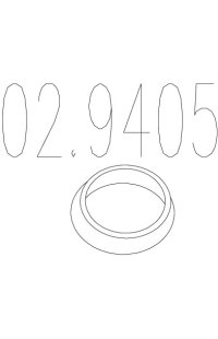 anello tenuta, tubo gas scarico mts