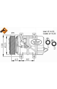 Compressore, Climatizzatore nrf