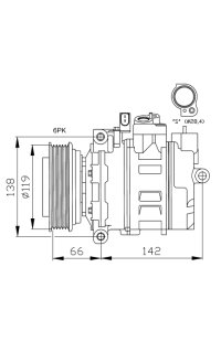 compressore, climatizzatore nrf