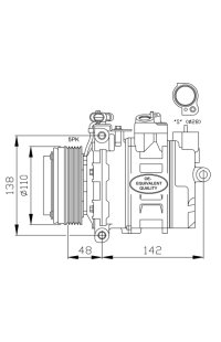 Supporto, Braccio oscillante nrf