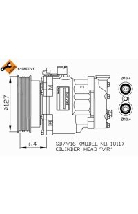 compressore, climatizzatore nrf