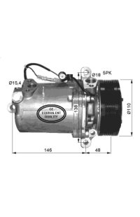 Compressore, Climatizzatore nrf