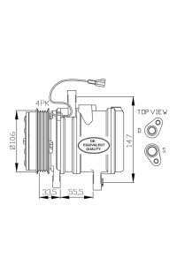 Compressore, Climatizzatore nrf