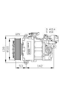 compressore, climatizzatore rigenerato elstock