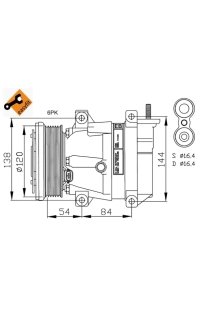 Compressore, Climatizzatore nrf