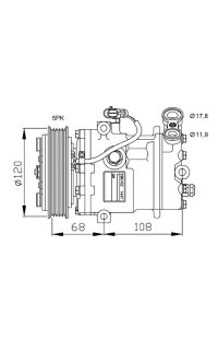 compressore, climatizzatore nrf