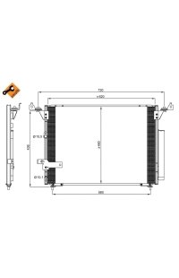Condensatore, Climatizzatore nrf