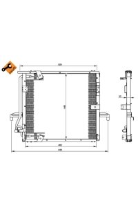 Set di pastiglie, freno a disco nrf