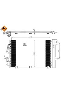 Condensatore, Climatizzatore nrf