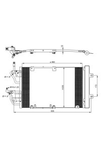 Condensatore, Climatizzatore nrf