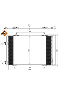 Condensatore, Climatizzatore nrf