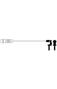 contatto segnalazione, usura past. freno/mat. d'attrito ferodo