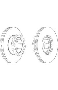 Dischi freno (2 pezzi) ferodo