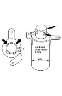 Tirante, freno di stazionamento nrf
