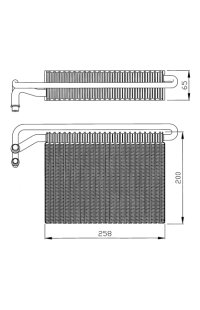 Evaporatore, Climatizzatore nrf