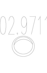 guarnizione, tubo gas scarico mts