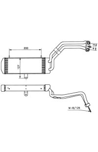 radiatore olio, olio motore nrf