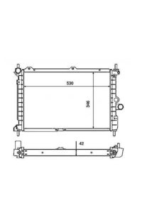 Radiatore, Raffreddamento motore nrf