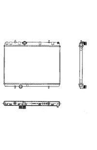 Radiatore, Raffreddamento motore nrf