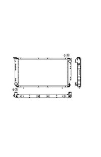 Radiatore, Raffreddamento motore nrf