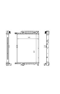 Radiatore, Raffreddamento motore nrf