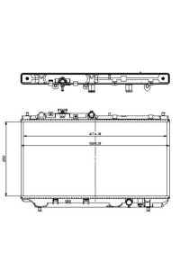 Radiatore, Raffreddamento motore nrf