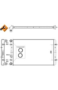 Radiatore, Raffreddamento motore nrf