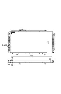 Radiatore, Raffreddamento motore nrf