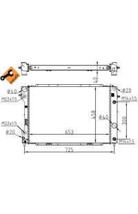 Radiatore, Raffreddamento motore nrf