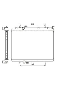 Radiatore, Raffreddamento motore nrf