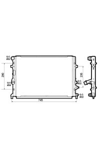 Radiatore, Raffreddamento motore nrf
