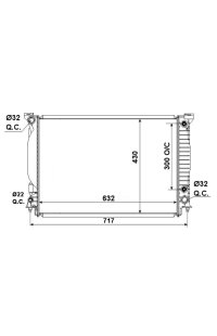 Radiatore, Raffreddamento motore nrf