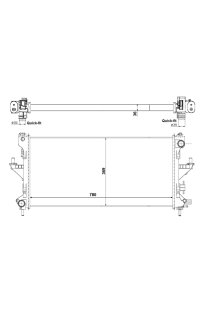 Radiatore, Raffreddamento motore nrf
